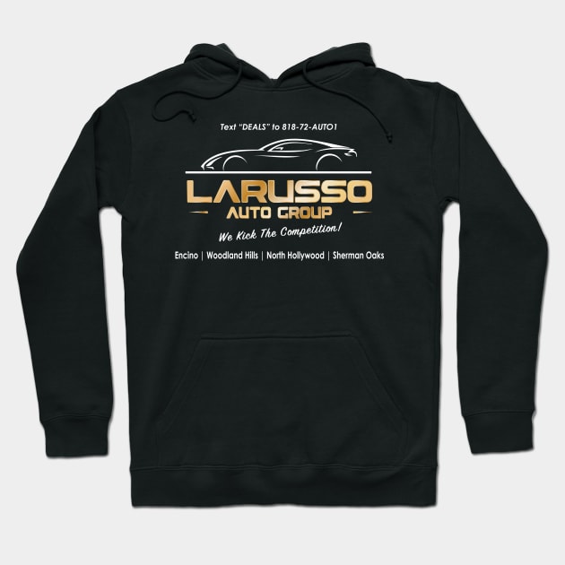 Larusso Auto Group Billboard Hoodie by Alema Art